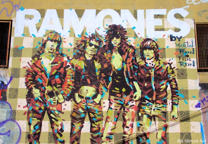 Artwork by Martin Ron and his brother Fede