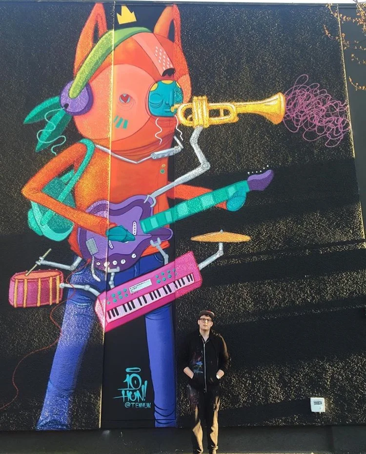 Music Mural by Ten Hundred