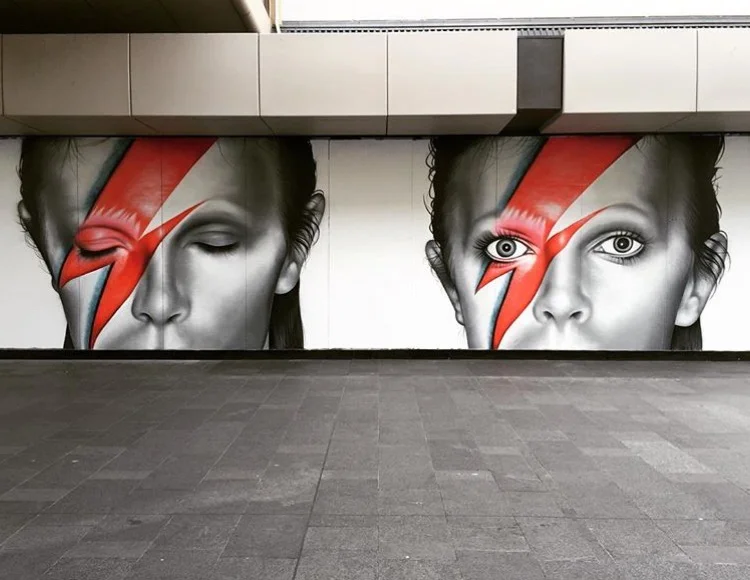 Aladdin Sane by David Bowie, released by RCA Records on April 13th 1973.