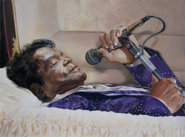 Eric Yahnker Hit It n’ Quit It #2, 2016 gouache and colored pencil on paper 31 x 41.5 in.