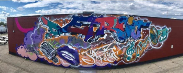 Mural by Antonio "Shades" Agee