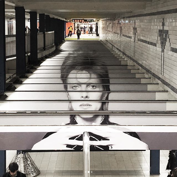 David Bowie - Broadway Lafayette take over