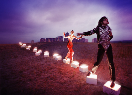 An illuminating Path , 1998 by David LaChapelle. Courtesy of the artist. © David LaChapelle
