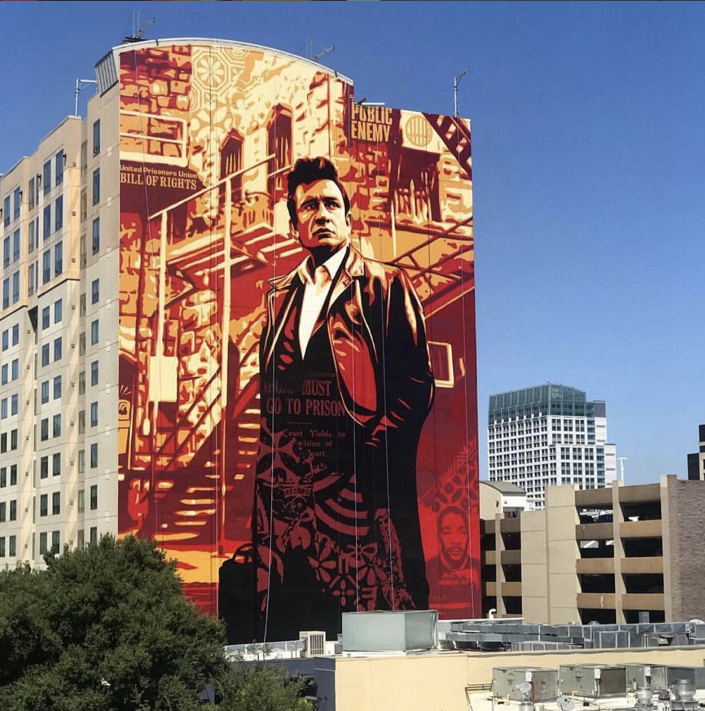 Mural by Shepard Fairey