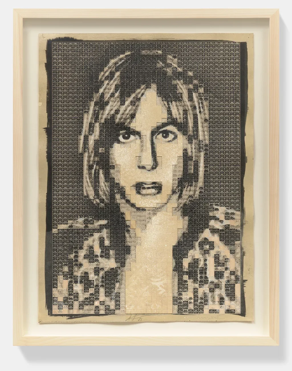 Iggy Pop Study - Triple Trouble SHEPARD FAIREY
