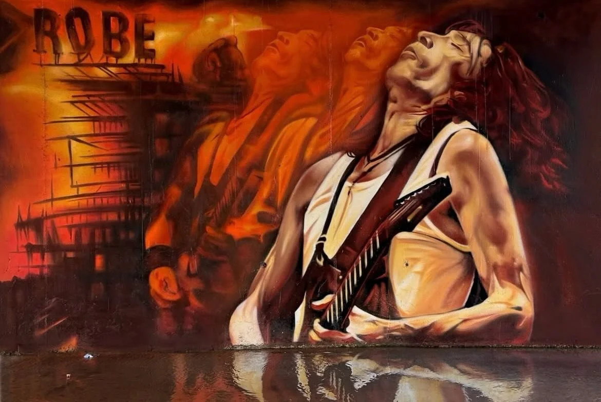 Tribute to Roberto Iniesta by @zhy_black 

Roberto Iniesta Ojea (Spanish pronunciation: [roˈ&beta;eɾtojˈnjesta oˈxe.a]; 16 May 1962 &ndash; 10 December 2025), also known as Robe, was a Spanish singer-songwriter and guitarist. He was the frontman of t