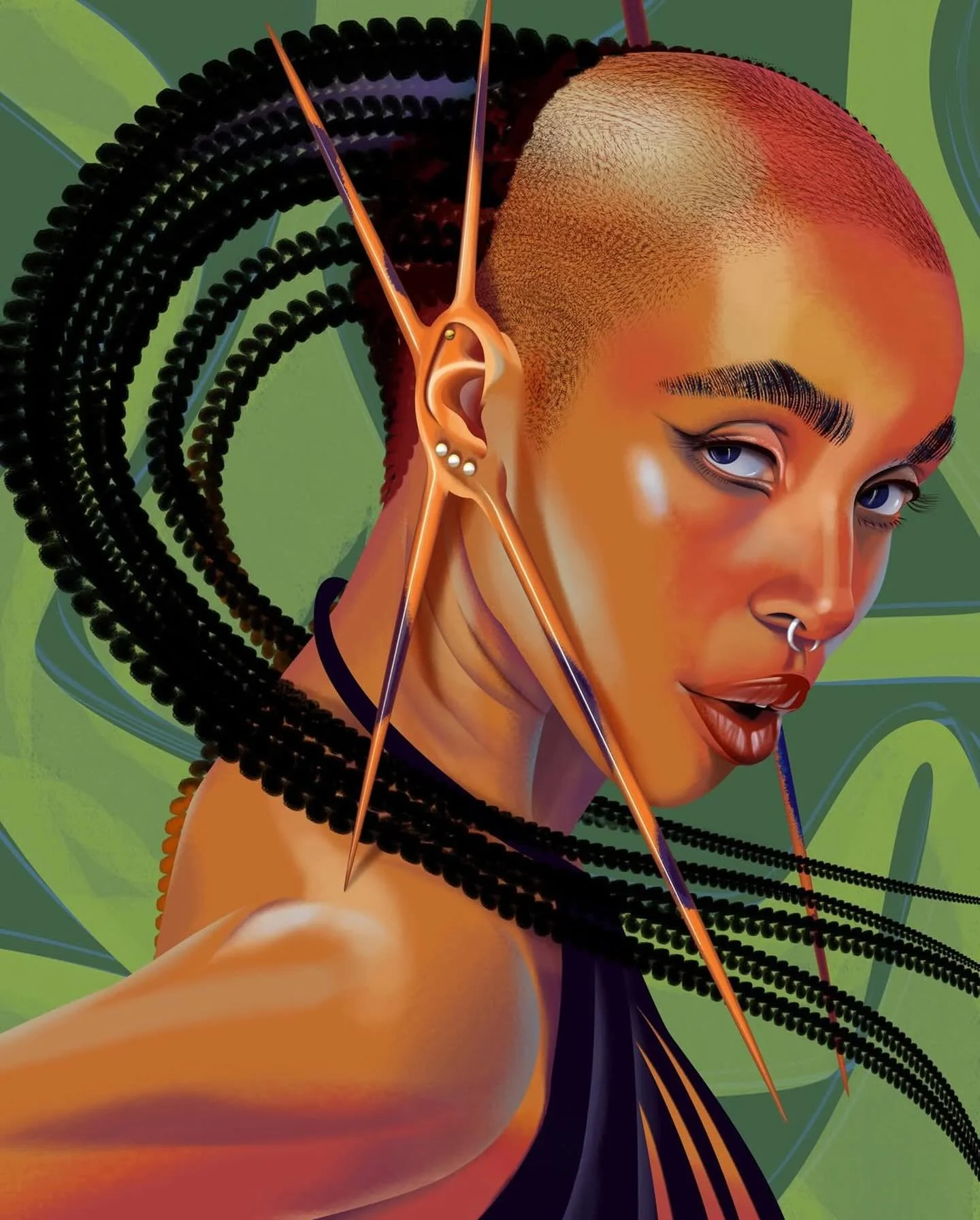 @fkatwigs by @nigel_buchanan for @rollingstone

#mow #musiconwalls #fktwigs #nigelbuchanan #rollingstone