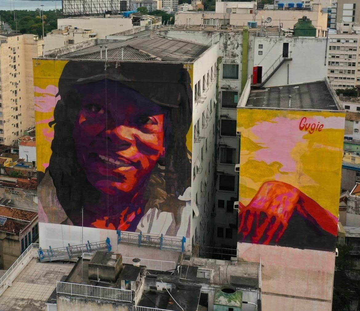 A new 300 m2 mural by @tebla.art titled &ldquo;Seed of the Earth&rdquo; has just been inaugurated in Lapa, in Rio de Janeiro, in honor of the music icon Milton Nascimento.

The work, which occupies a front porch overlooking the Arcs da Lapa, was assi