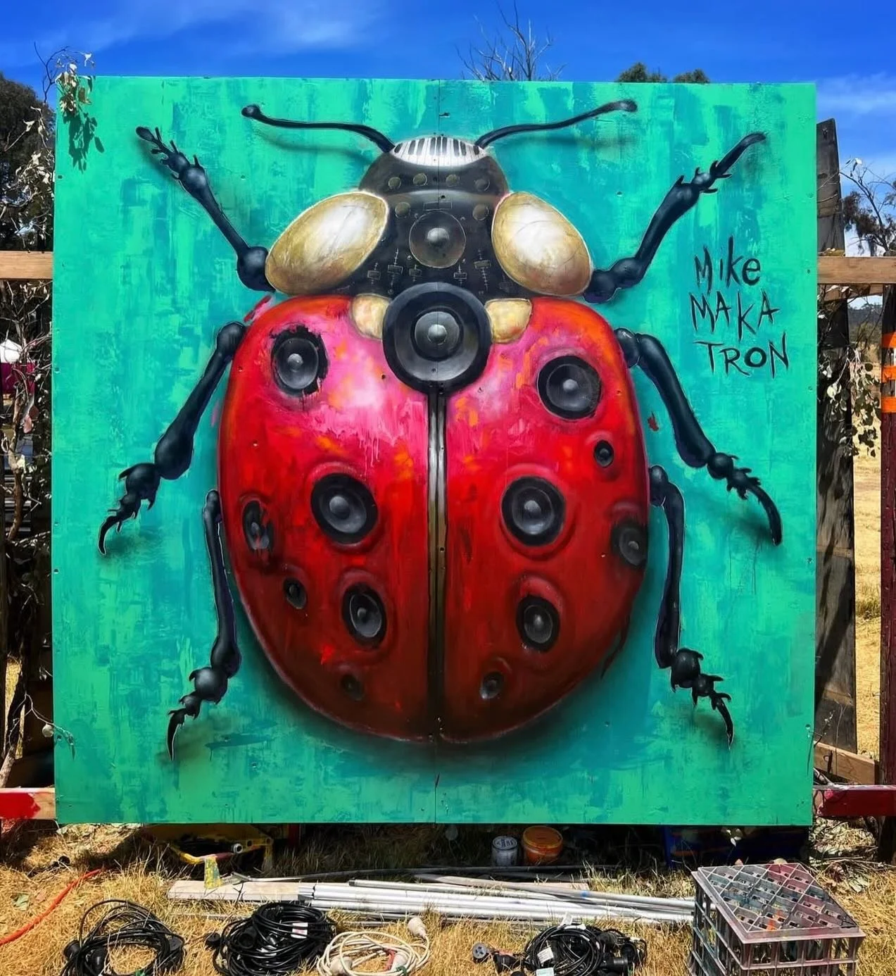 @mike.makatron for @tanglewood_festival 

#mow #musiconwalls #mikemakatron