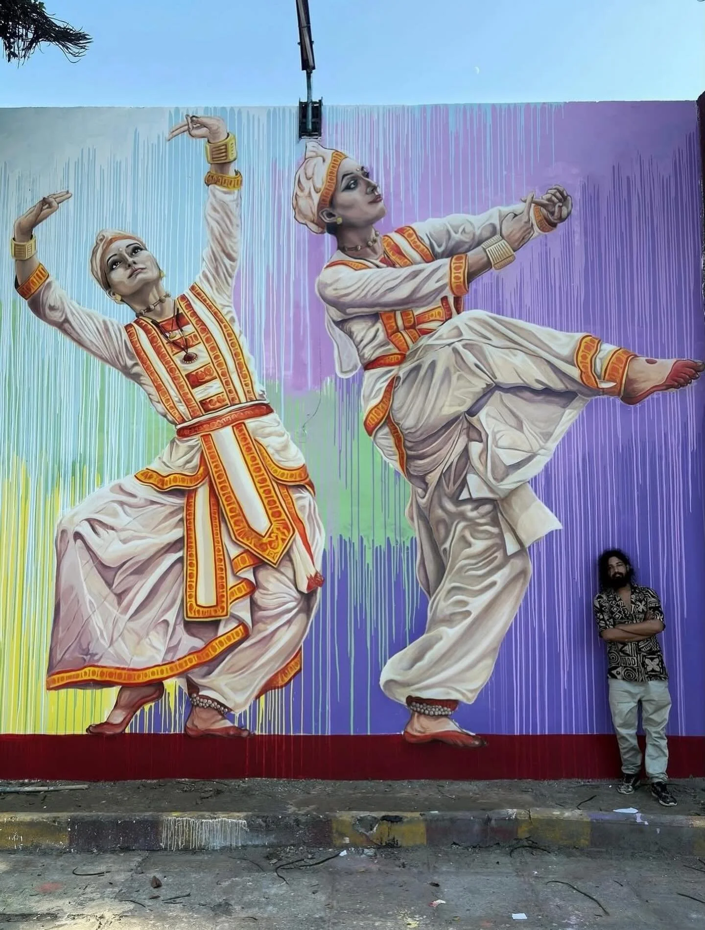 &laquo;&nbsp;Satriya dancers in flow state&nbsp;&raquo; by @akashnil_ in Sorbhog, India. (2025)

#mow #musiconwalls #akashnil #dancer