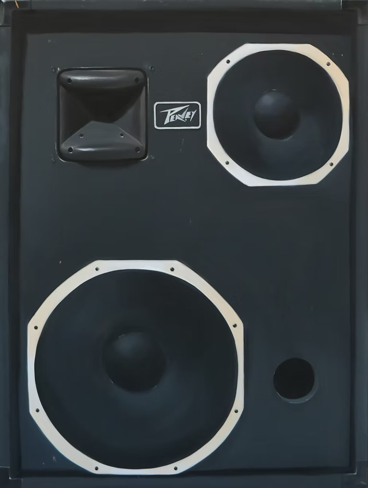 Monolith (Peavey), 2025 by @jacob_rochester
oil on canvas
40 x 30 in.

#mow #musiconwalls #JacobRochester #oilpainting