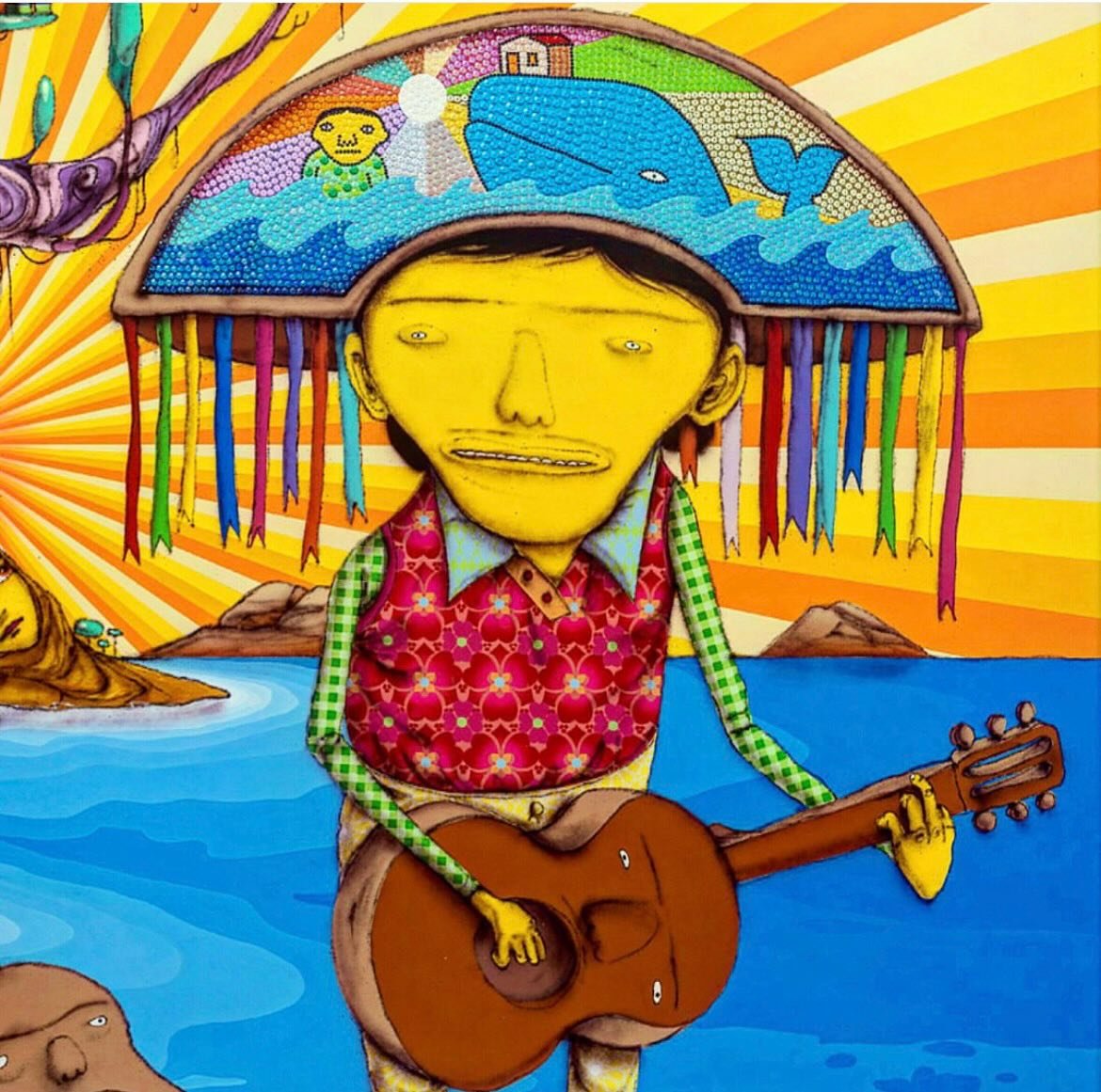 O amore pela musica by @osgemeos 

#mow #musiconwalls #osgemeos
