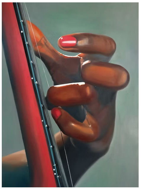   Jacob Rochester   Show Some Emotion,&nbsp; 2025 oil on canvas 40 x 30 in. 