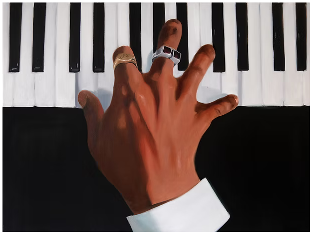   Jacob Rochester   La Da Dee,&nbsp; 2025 oil on linen 30 x 40 in. 