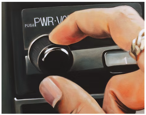   Jacob Rochester   Fazers,&nbsp; 2025 oil on canvas 16 x 20 in. 