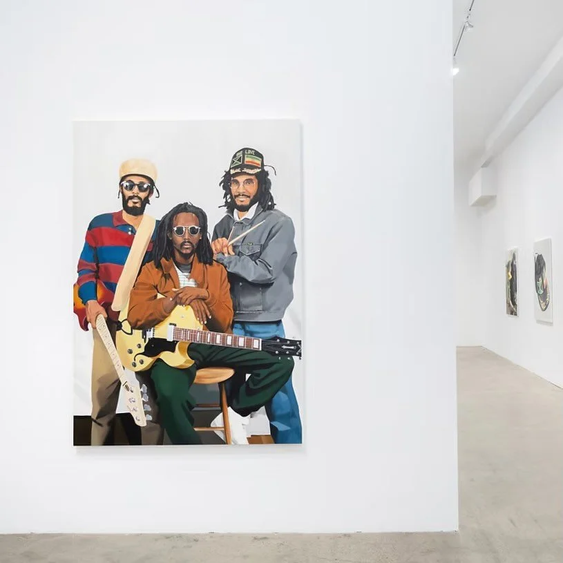 𝗜𝗻𝗽𝘂𝘁/𝗢𝘂𝘁𝗽𝘂𝘁, a solo exhibition of oil paintings by @Jacob_Rochester currently in display at @platogallery exploring the themes of memory, nostalgia, family, and music&rsquo;s enduring ability to foster intergenerational connections. 

The