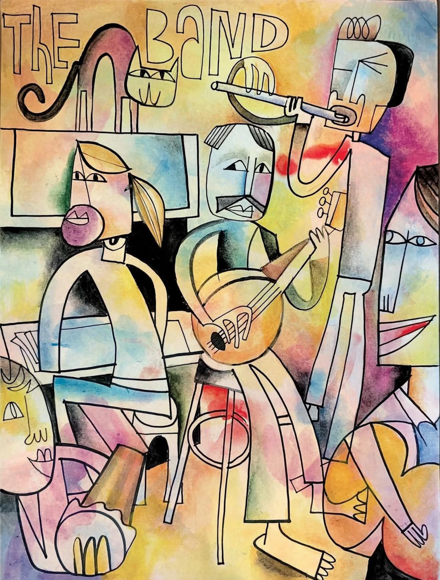 Band rehearsal by @seufz234 

#mow #musiconwalls #jimavignon