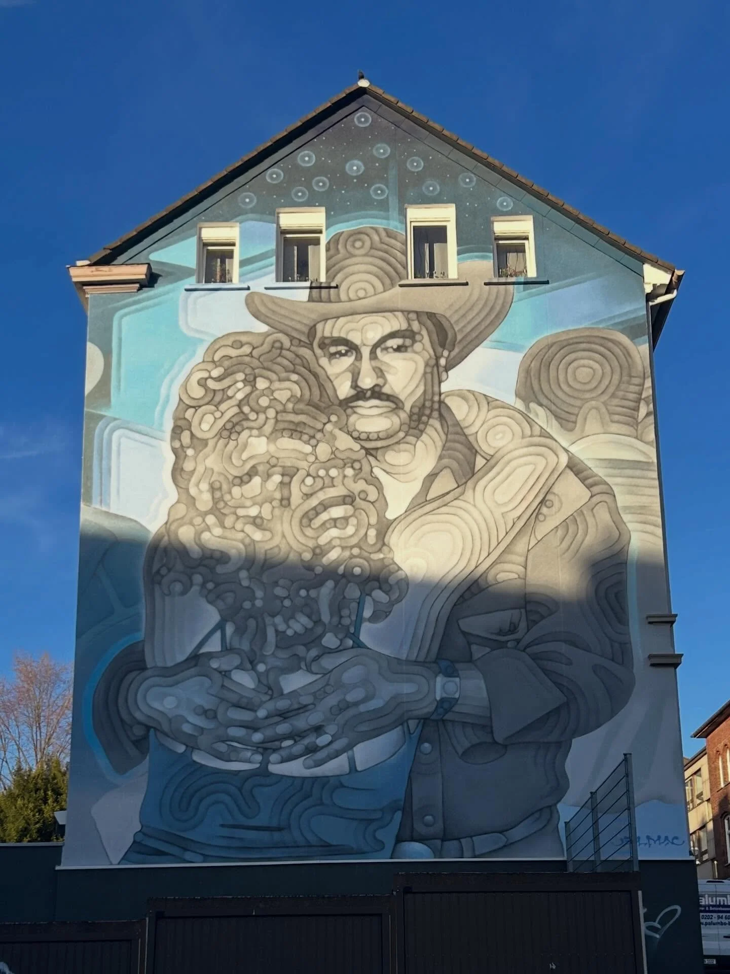 &ldquo;Only You&rdquo; by @mac_arte (2025)

The image is based on a photo from legendary German dancer + choreographer Pina Bausch in the mid-1990s, when she was visiting the US Southwest to collaborate with universities in California, Arizona, and T