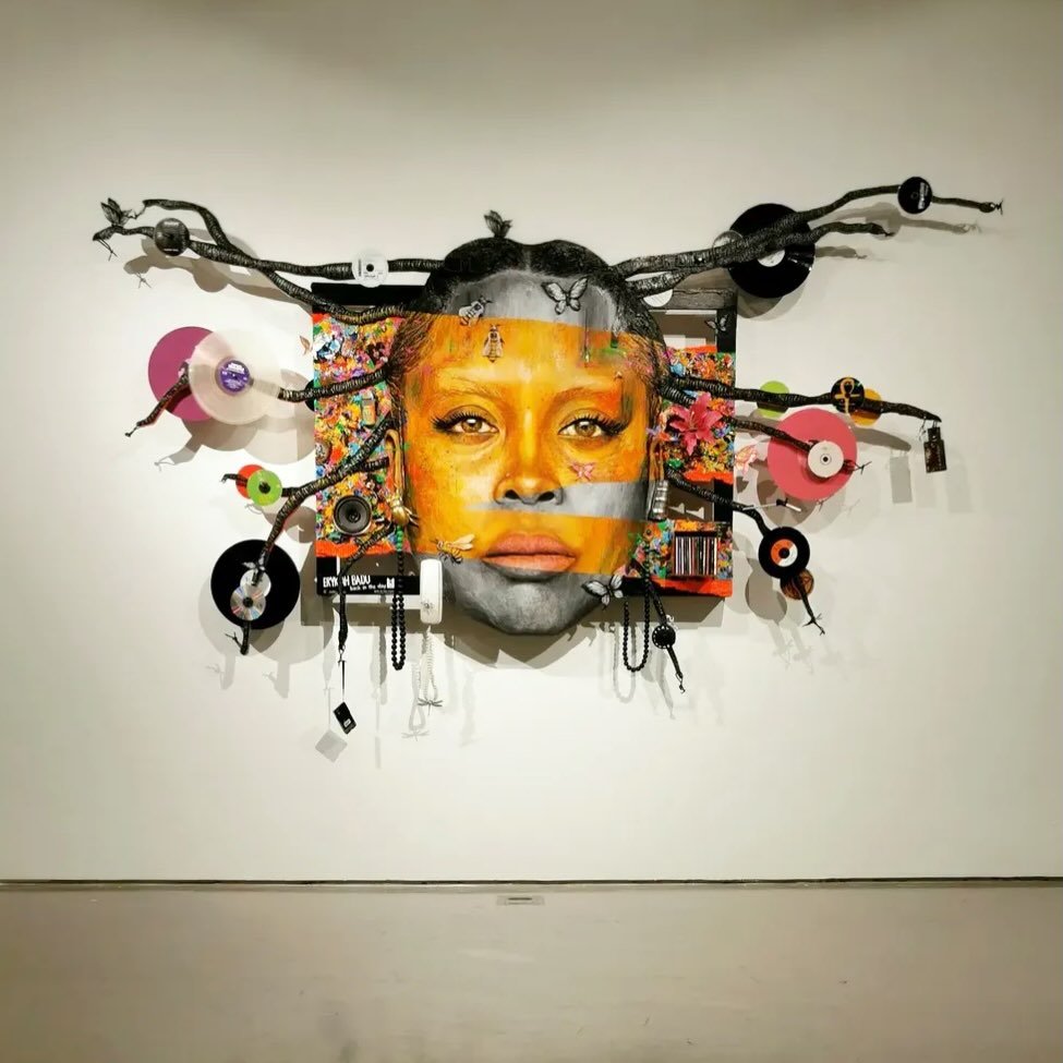 Art by @yanncouedor currently showing at @dontgetittwistedart: Exhibiting until March 22nd at📍@cincycac @paloozanoire

#mow #musiconwalls #yanncouedor #dontgetittwistedart