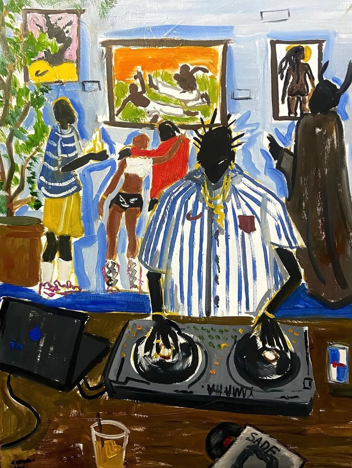 My exhibition by @catecismo__
oil on canvas 80x60

#mow #musiconwalls #catecismo