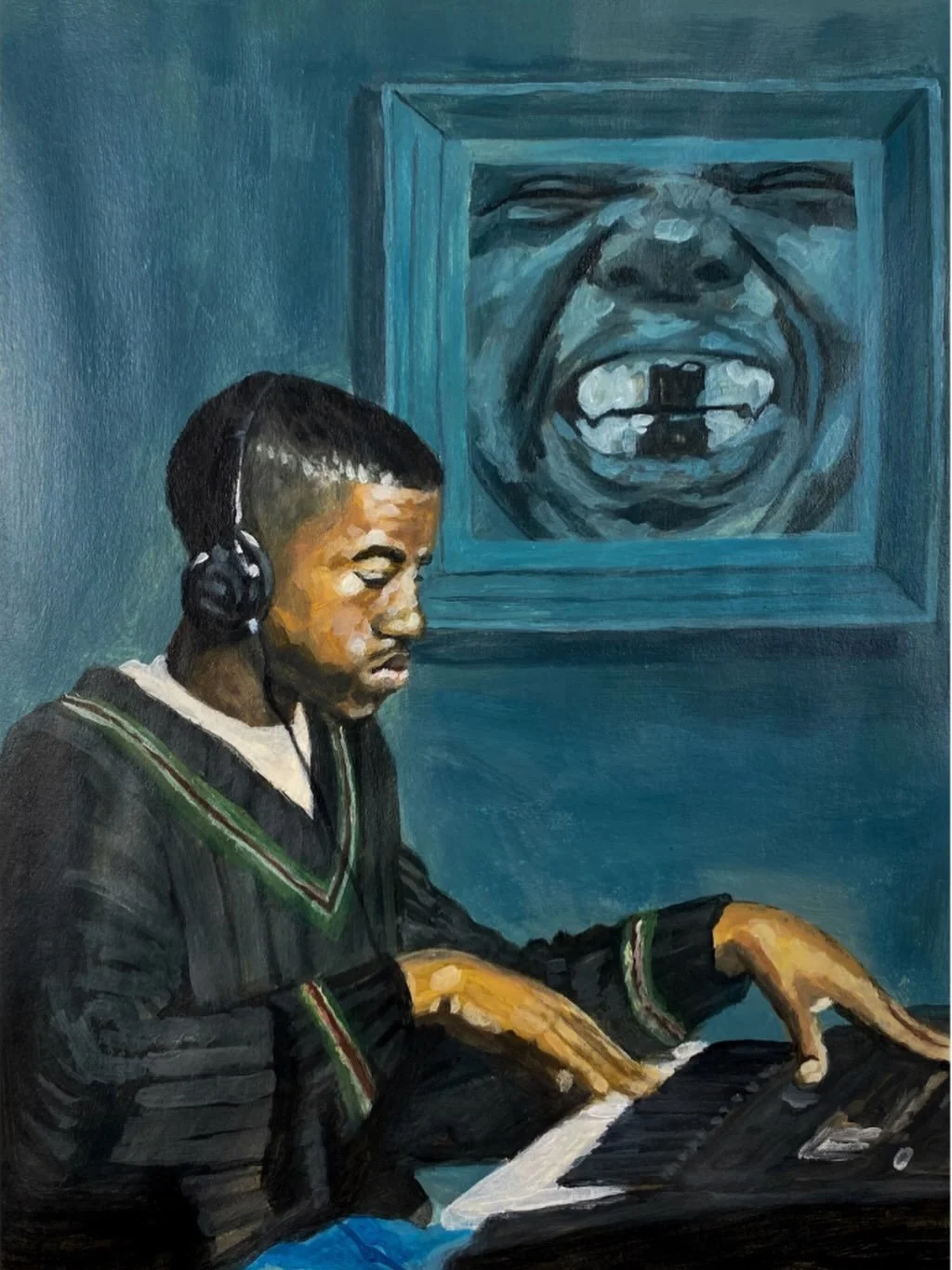 &ldquo;BULLY&rdquo; by @siphesihle_ntsungwana (2026)
Acrylic painting on paper 18 x 24 cm

#mow #musiconwalls #kanyewest #siphesihlentsungwana