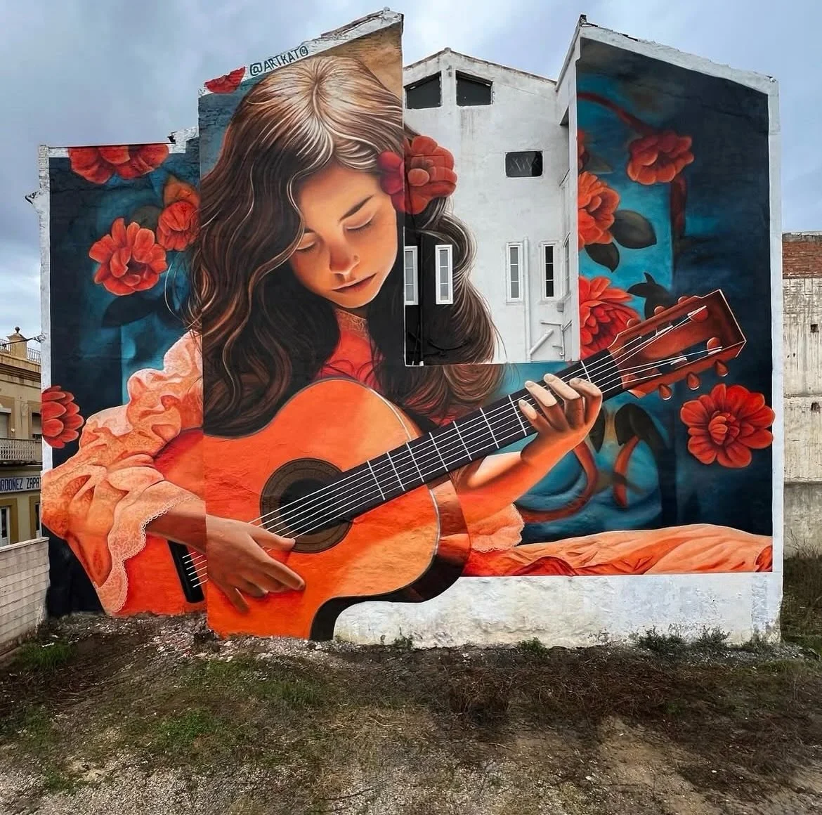 Mural by @artkat0 

#mow #musiconwalls #artkat0