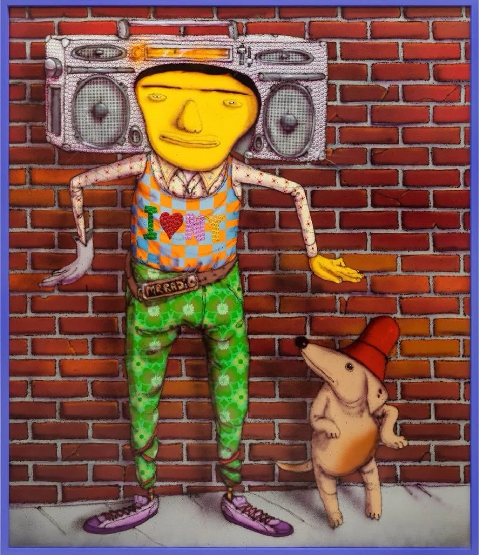 @LehmannMaupin is pleased to present The Open Window, an exhibition of new work by the internationally acclaimed twin artists @OSGEMEOS - Gustavo and Otavio Pandolfo (b. 1974, S&atilde;o Paulo, Brazil). Drawing from hip-hop culture, Brazilian folklor