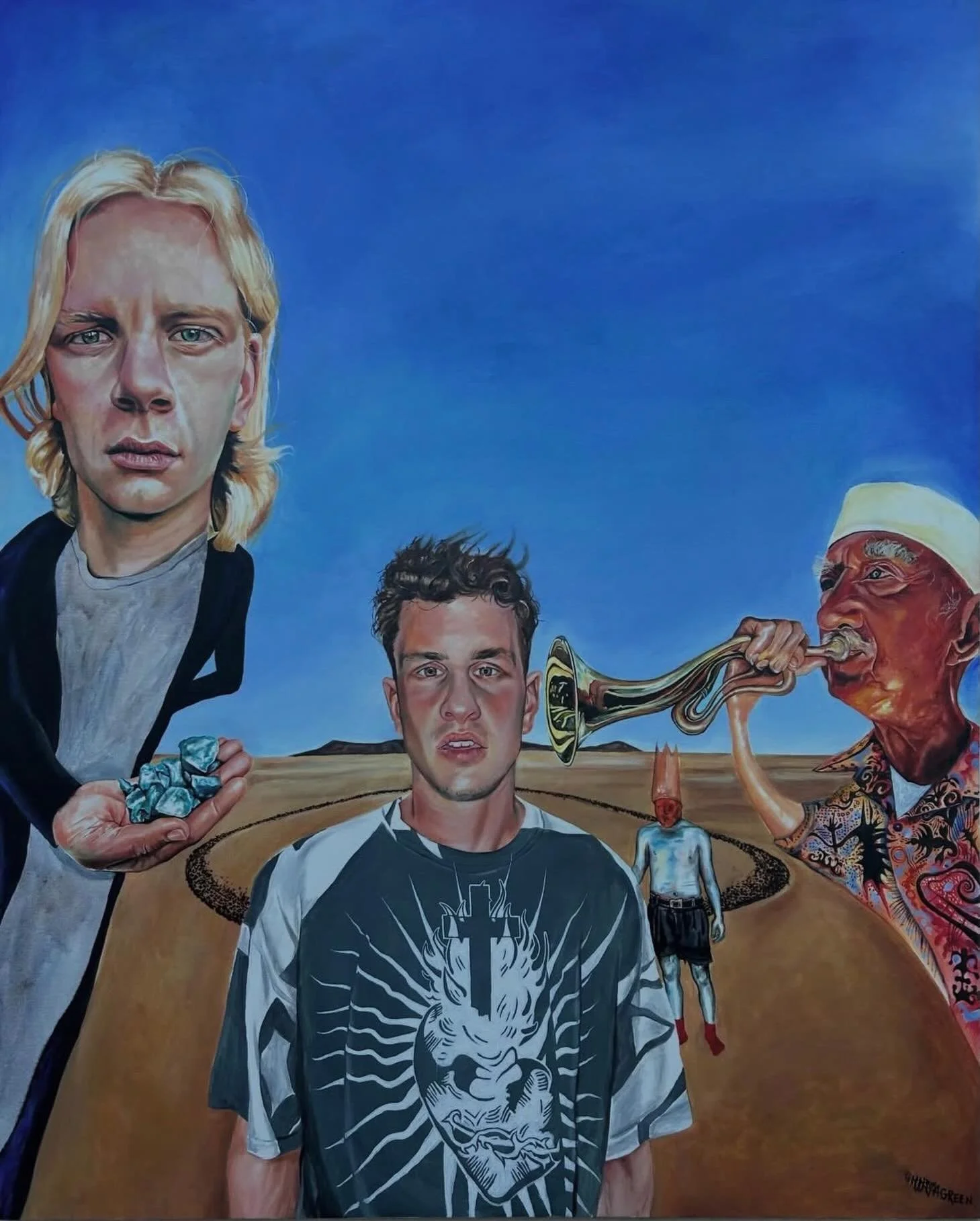 &ldquo;Perpetually Tested Honeysuckle Shoot&rdquo; by @naya_green_art

#mow #musiconwalls #nayagreenart