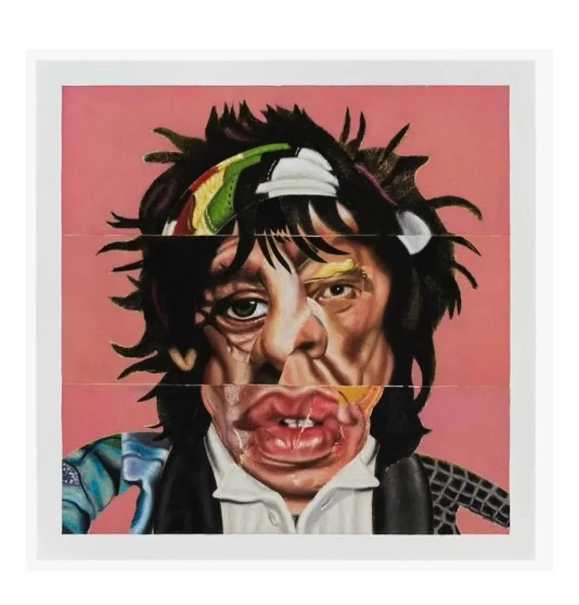 @nathanielmaryquinn brings his signature fragmented style to @therollingstones for their new album, &ldquo;Foreign Tongues,&rdquo; dropping July 10, 2026.

The primary artwork, &ldquo;Stones Trinity,&rdquo; merges the band&rsquo;s features into a sin