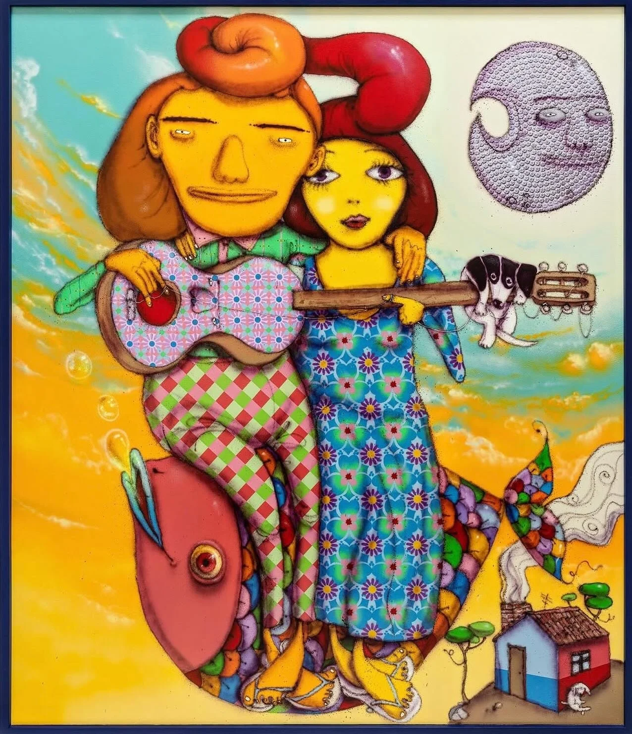 &laquo;&nbsp;When Music Leads to the Purest Imagination&nbsp;&raquo; @osgemeos 

#mow #musiconwalls #osgemeos