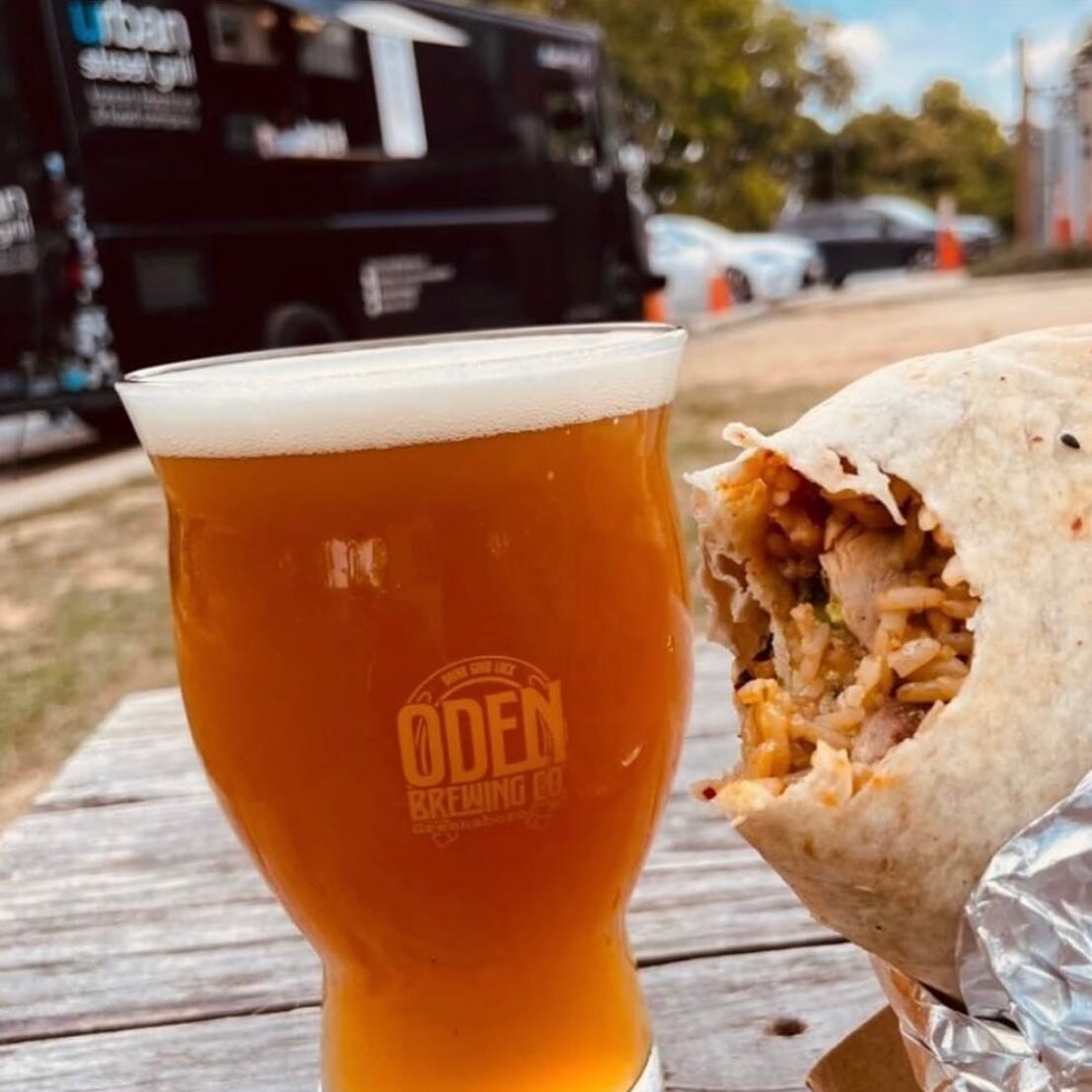 It&rsquo;s Sunday Funday @odenbrewing 🍻 Come listen to some live music, grab a beer and one of our delicious Bulgogi Cheesesteaks!!