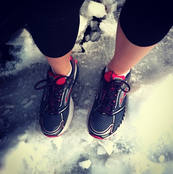 @sjpeters perfect afternoon for a snowy run on the Huckleberry Trail with @bwynfoley! i'm thankful for a friend who as helped me learn to love running. i'm thankful for the company she provides me, and the precious time that we're able to spend together reflecting on the past, enjoying the present, and anticipating the future. i love you, girl! #sweetspots