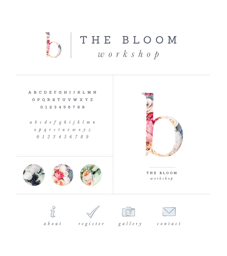 New Brand + Website Design: The Bloom Workshop