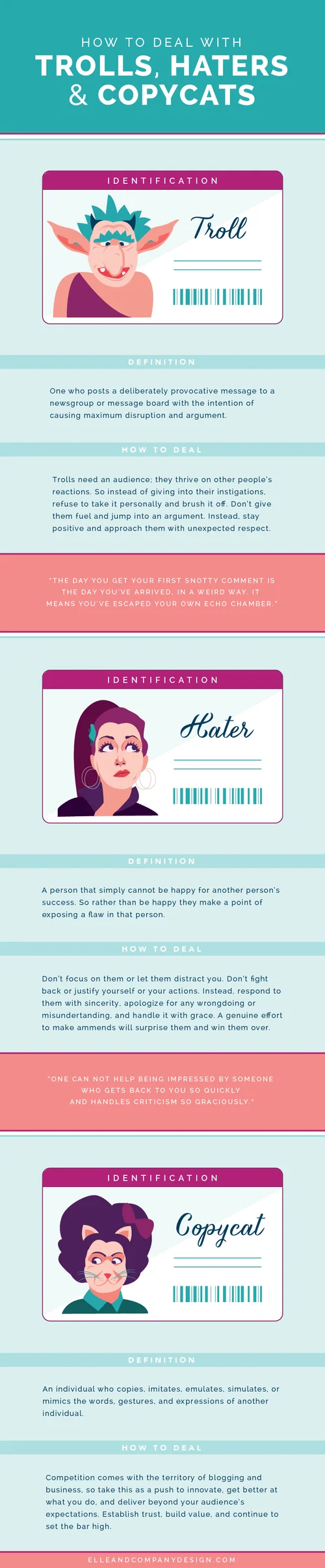 How to Deal With Trolls, Haters and Copycats