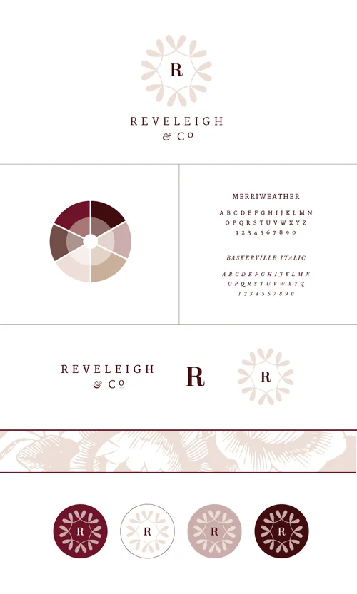 New Brand + Website Design for Reveleigh & Co.