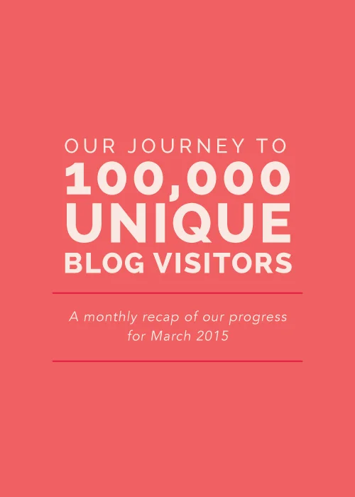 Our Journey to 100,000 Unique Blog Visitors