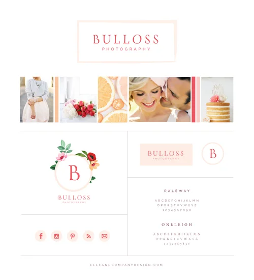 New Brand + Website Design for Bulloss Photography