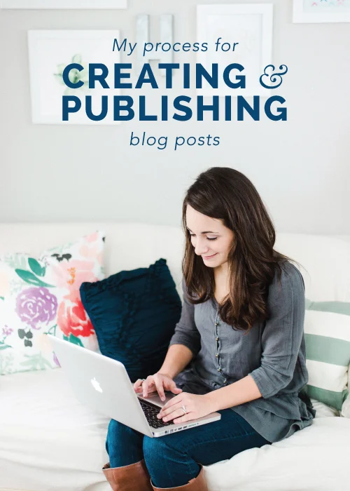 My Process for Creating & Publishing Blog Posts