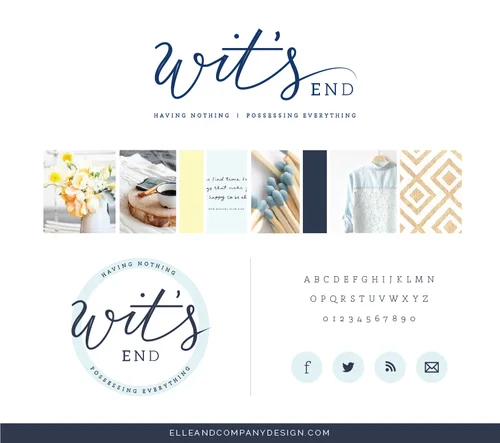 New Brand + Website Design: Wit's End