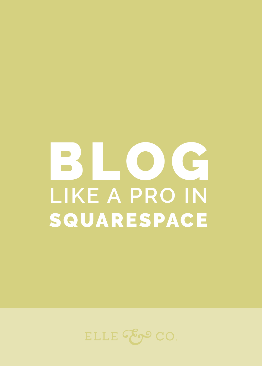 How to Blog Like a Pro in Squarespace