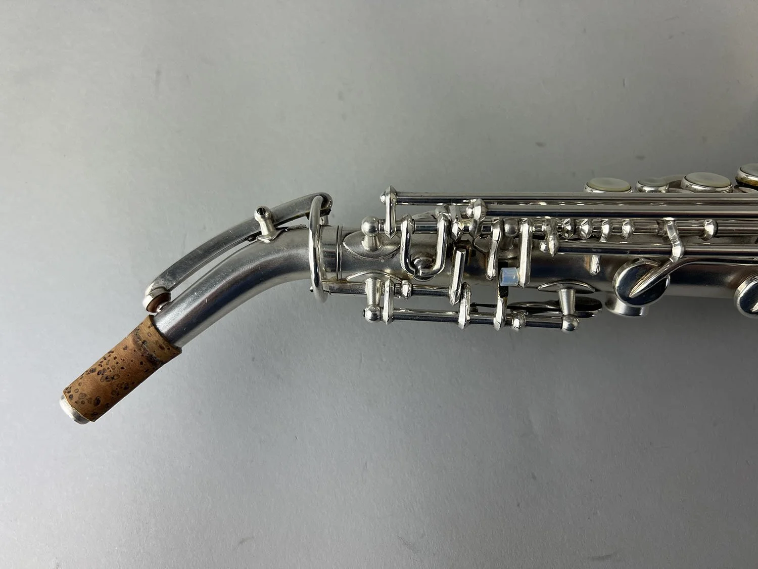 Barnard Instrument Repair — Buescher True Tone Curved Soprano 228xxx