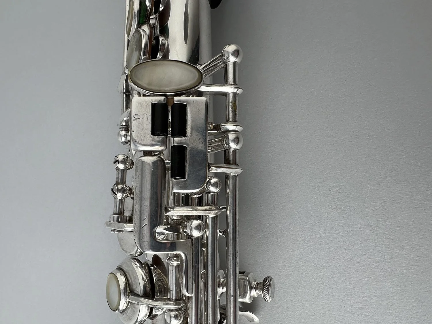 Barnard Instrument Repair — Selmer Mark VI Silver-Plated Soprano