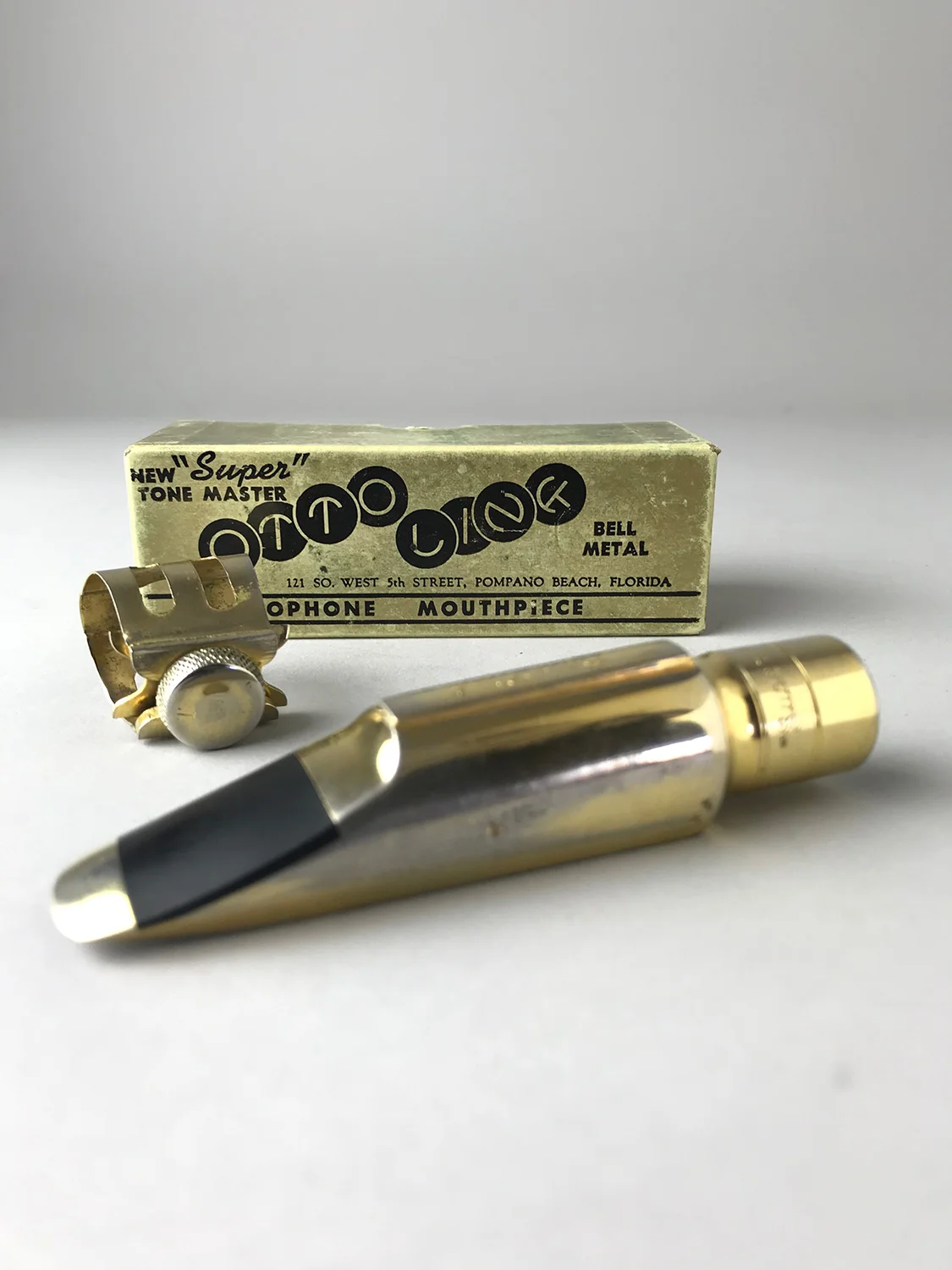 管楽器・吹奏楽器 Otto Link Florida STM Ligature Otto Link Super Tone Master Florida V Tenor Saxophone