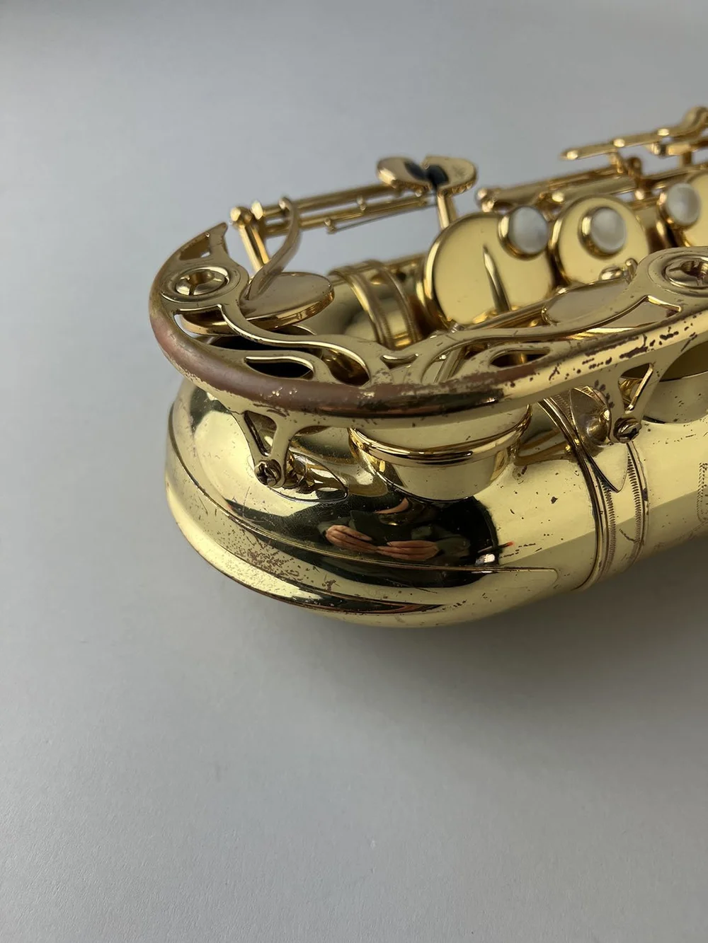 Barnard Instrument Repair — Yamaha 62 Purple Logo Alto 035xxx