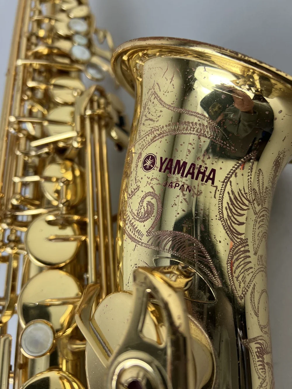 Barnard Instrument Repair — Yamaha 62 Purple Logo Alto 035xxx