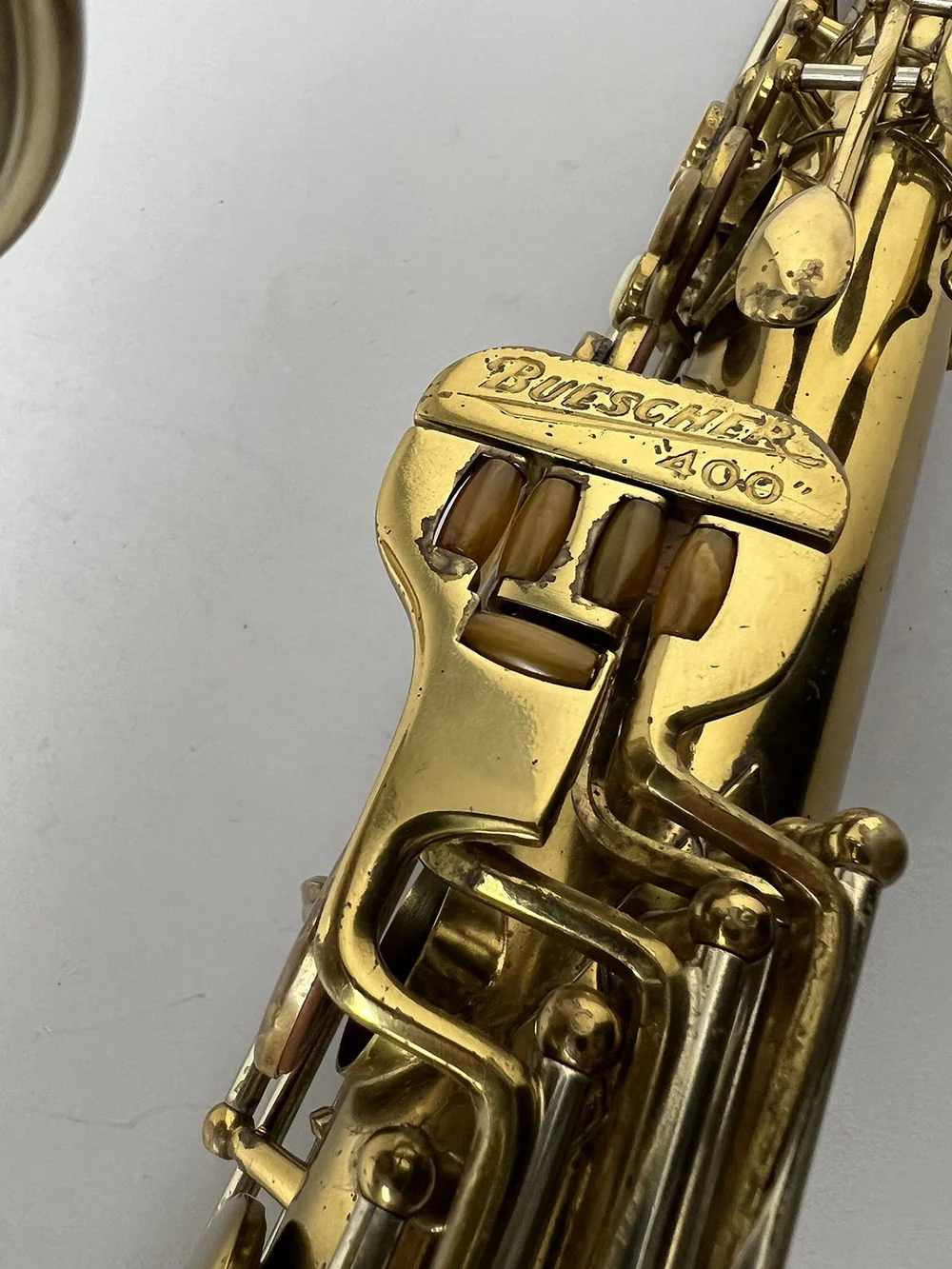 Barnard Instrument Repair — Buescher 400 THC Tenor 331xxx