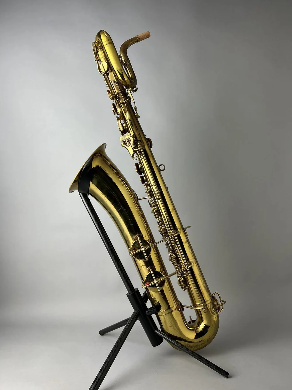 Barnard Instrument Repair — Buescher Big B Baritone Saxophone 340xxx