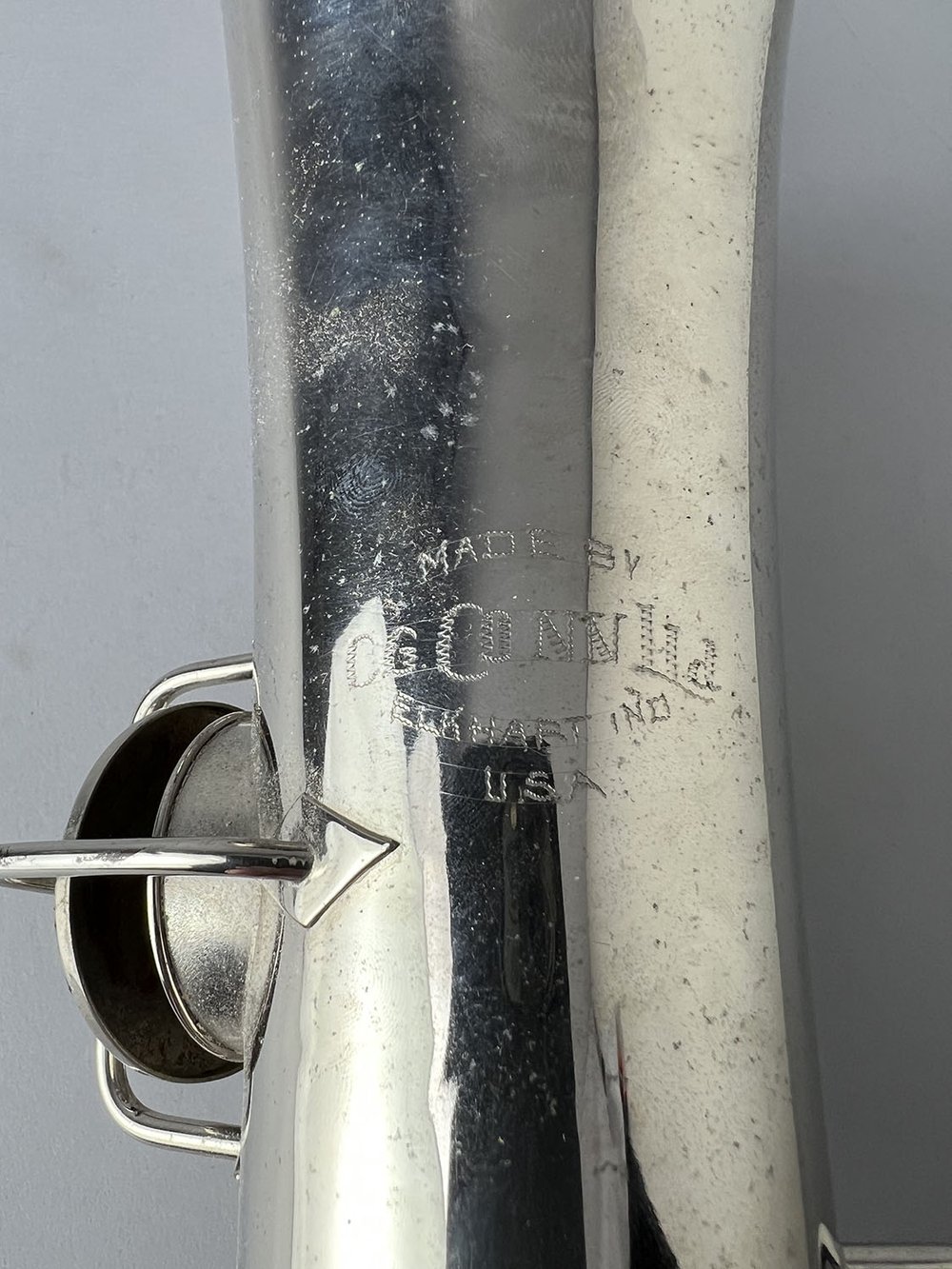 Barnard Instrument Repair — Conn Nickel New Wonder C-Melody Barnard Instrument Repair — Conn Nickel New Wonder C-Melody