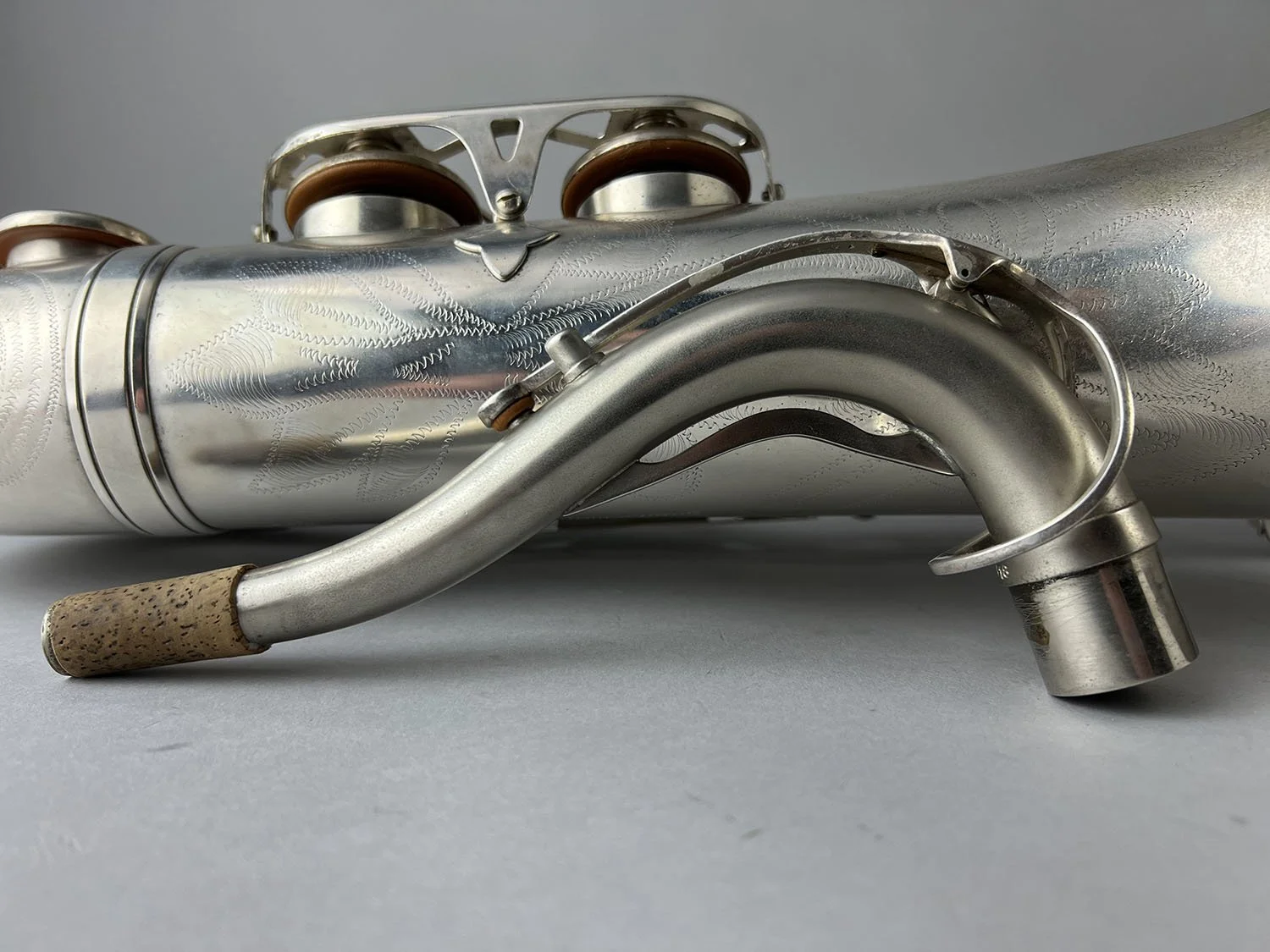 Barnard Instrument Repair — Borgani Jubilee Silver Plated Tenor 195xxx