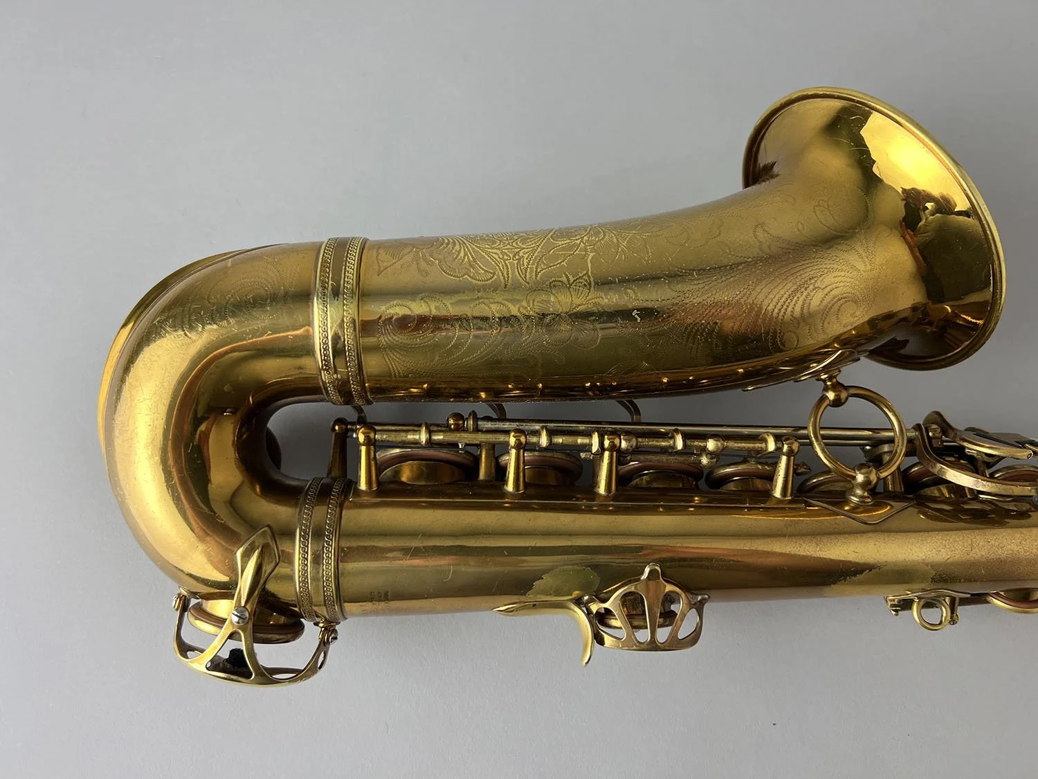 【中古】BORNTOSTANDOUT INDECENTCHERRY Barnard Instrument Repair — Conn New Wonder II Silver-Plated